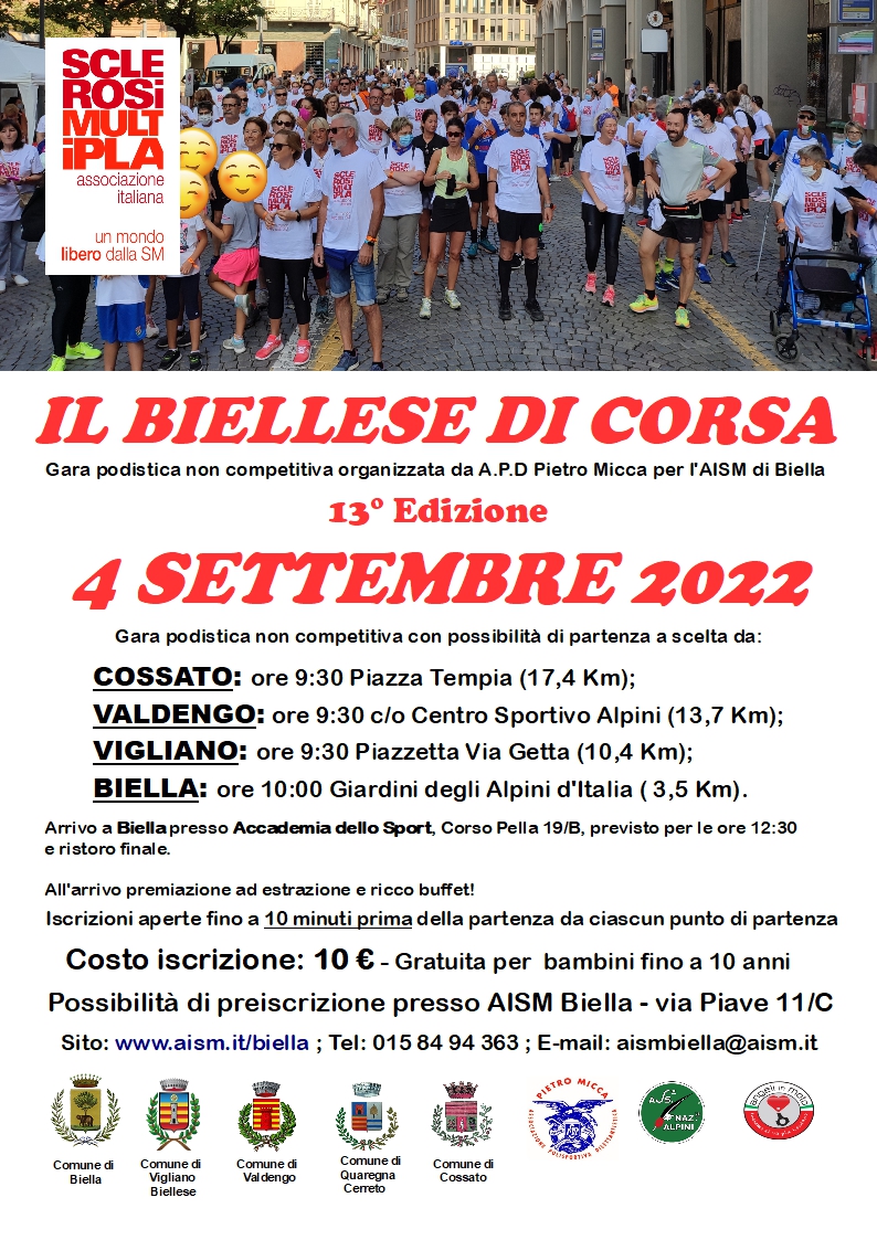 corsa aism biella