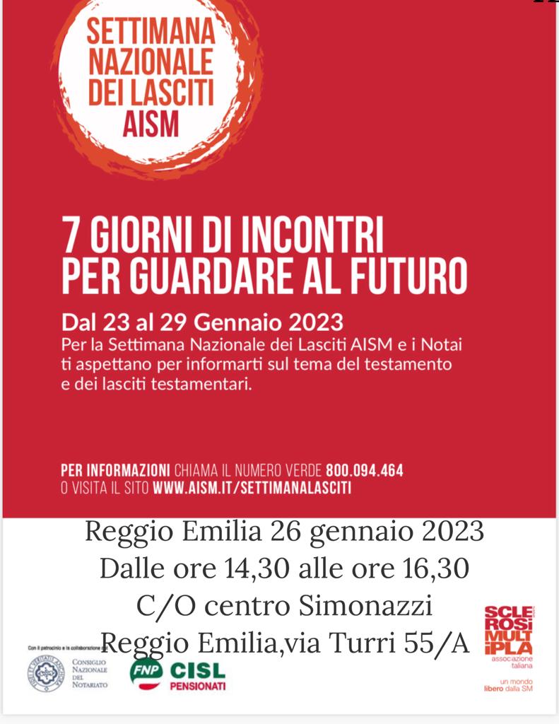 Settimana Nazionale Lasciti