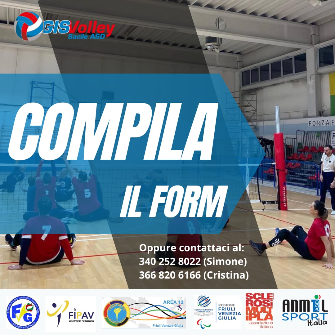Open Day Volley Sacile ASD - Compila il Modulo