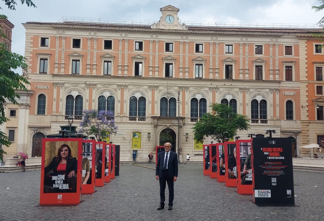 Mario A. Battaglia alla Mostra Portraits