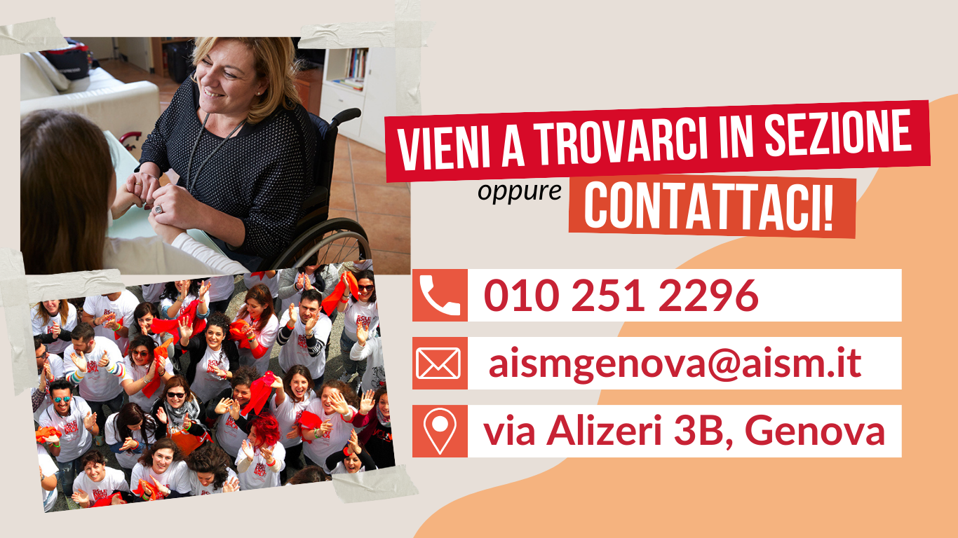 Vieni a trovarci in Sezione in via Alizeri 3b, Genova oppure contattaci!