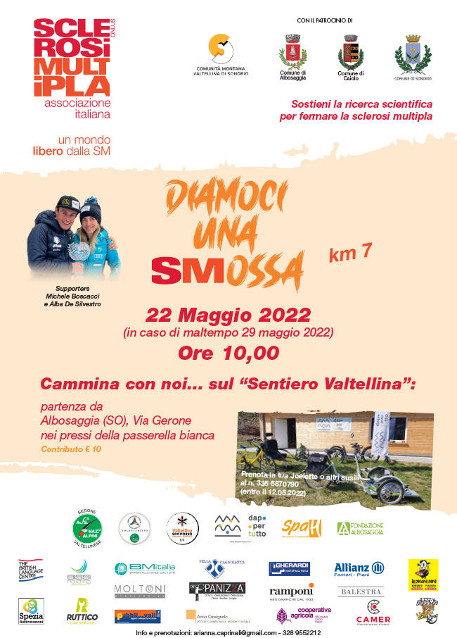 evento Sondrio camminata