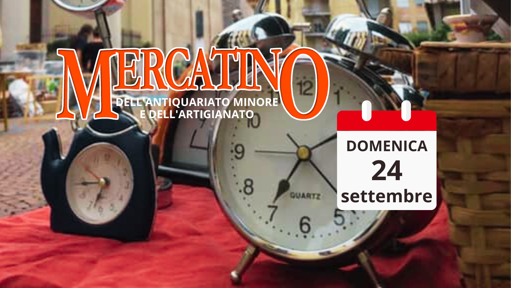 Mercatino antiquariato 24 sett 2023