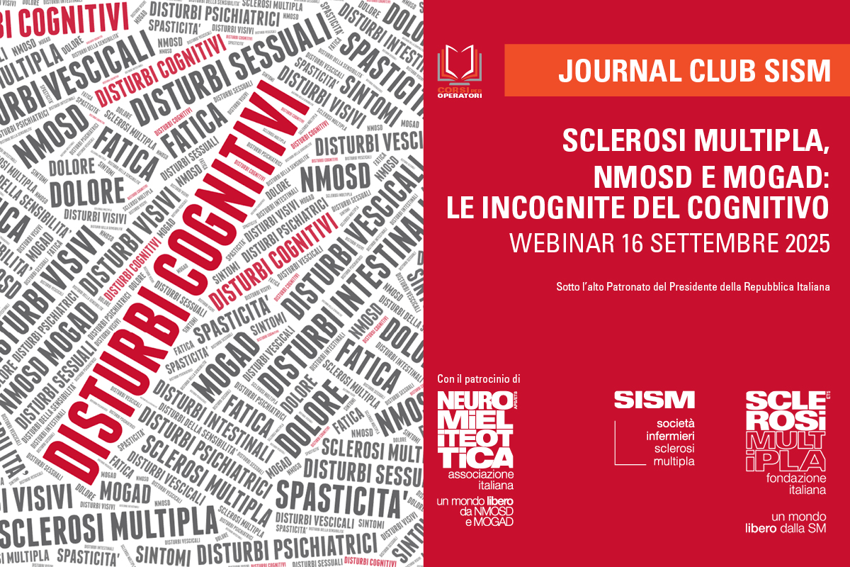 JOURNAL CLUB SISM SCLEROSI MULTIPLA, NMOSD e MOGAD: LE INCOGNITE DEL COGNITIVO