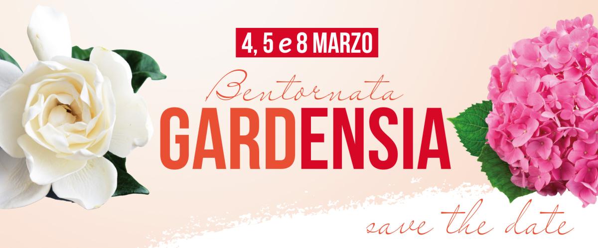 Save the date Bentornata Gardensia Save the date Bentornata Gardensia