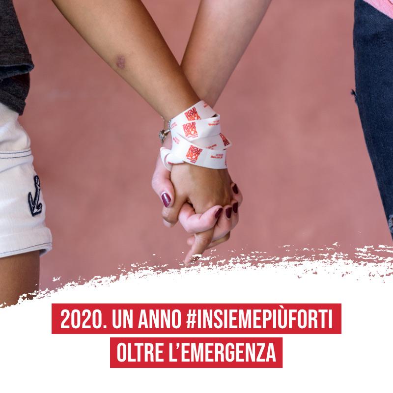 2020. Un anno insieme oltre l'emergenza 2020. Un anno insieme oltre l'emergenza
