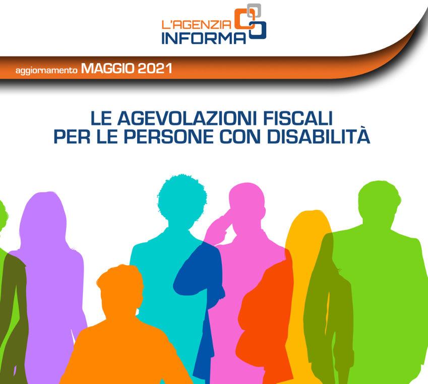 Agenzia delle Entrate - Guida alle agevolazioni fiscali persone con disabiltà