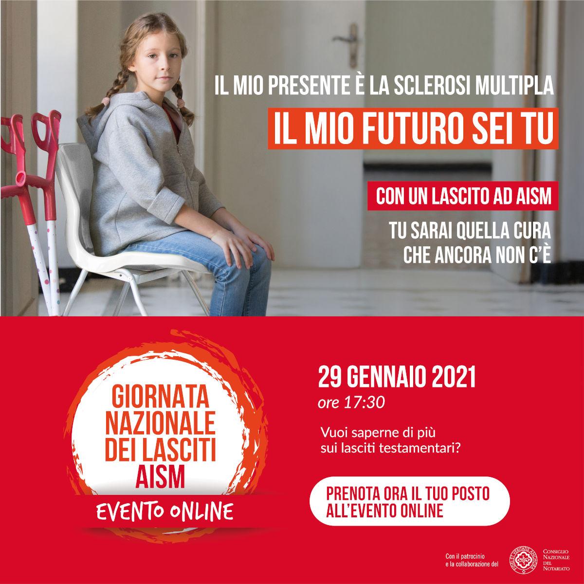 Giornata Lasciti AISM 2020 Giornata Lasciti AISM 2020